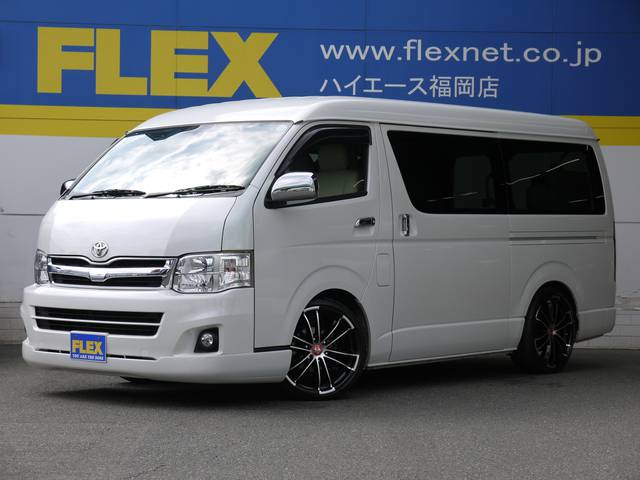 H23年式ハイエースワゴンＧＬ！人気の３型パール入庫！！