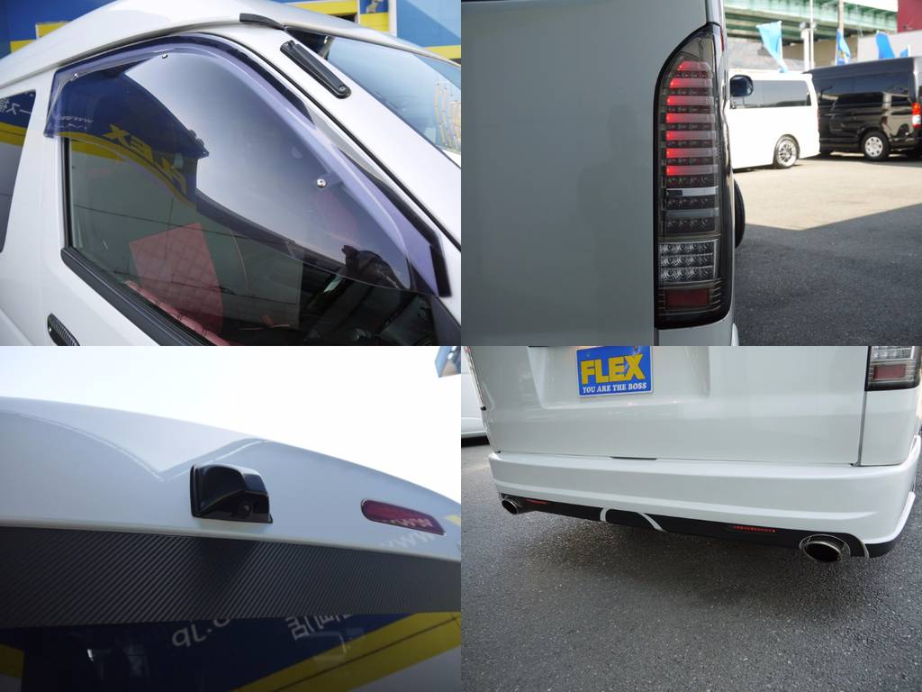 ＬＥＤテールやワイドバイザーまで付いております！！