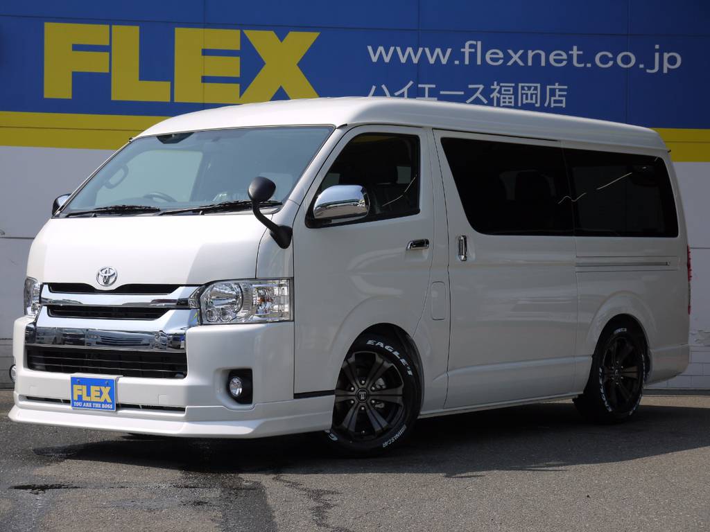 未登録新車ハイエースワゴンファインテックツアラーの入庫です！！