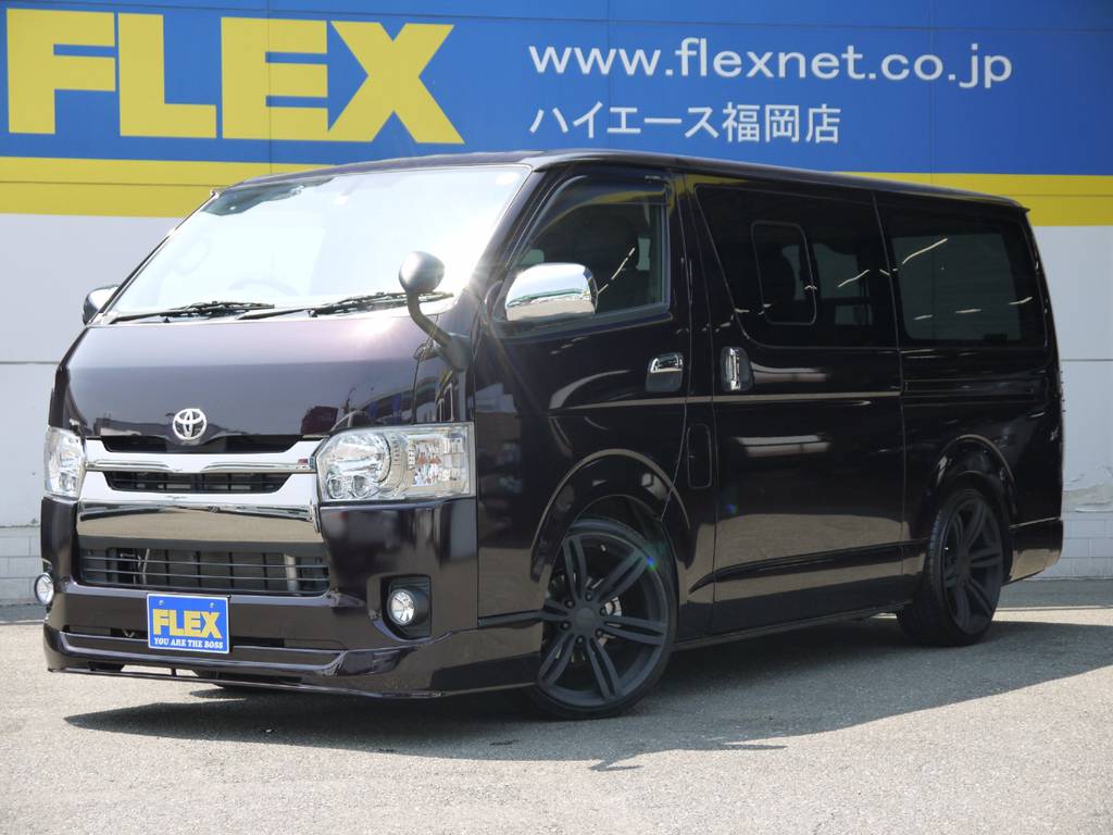 H27年式 ハイエースＶ S-GL ダークプライム 3.0DT！