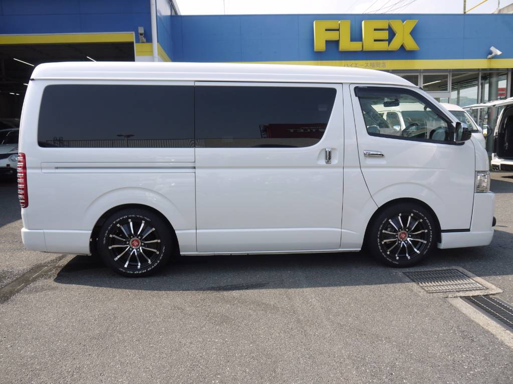 １．５インチローダウン施工済み！高さ変更ご希望の際はお気軽にご相談下さい。