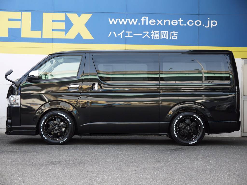 ５０ミリローダウン施工済み！車高公認取得致しますので継続車検も安心です。高さ変更も可能ですのでお気軽にご相談下さい。