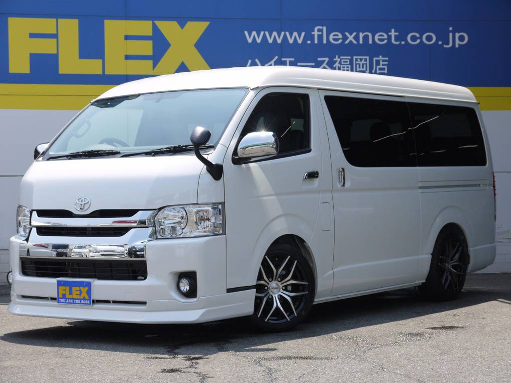 未登録新車ハイエースワゴンＧＬ２７００Ｇ２ＷＤオリジナル・Ｖｅｒ１完成！即納車ＯＫ！