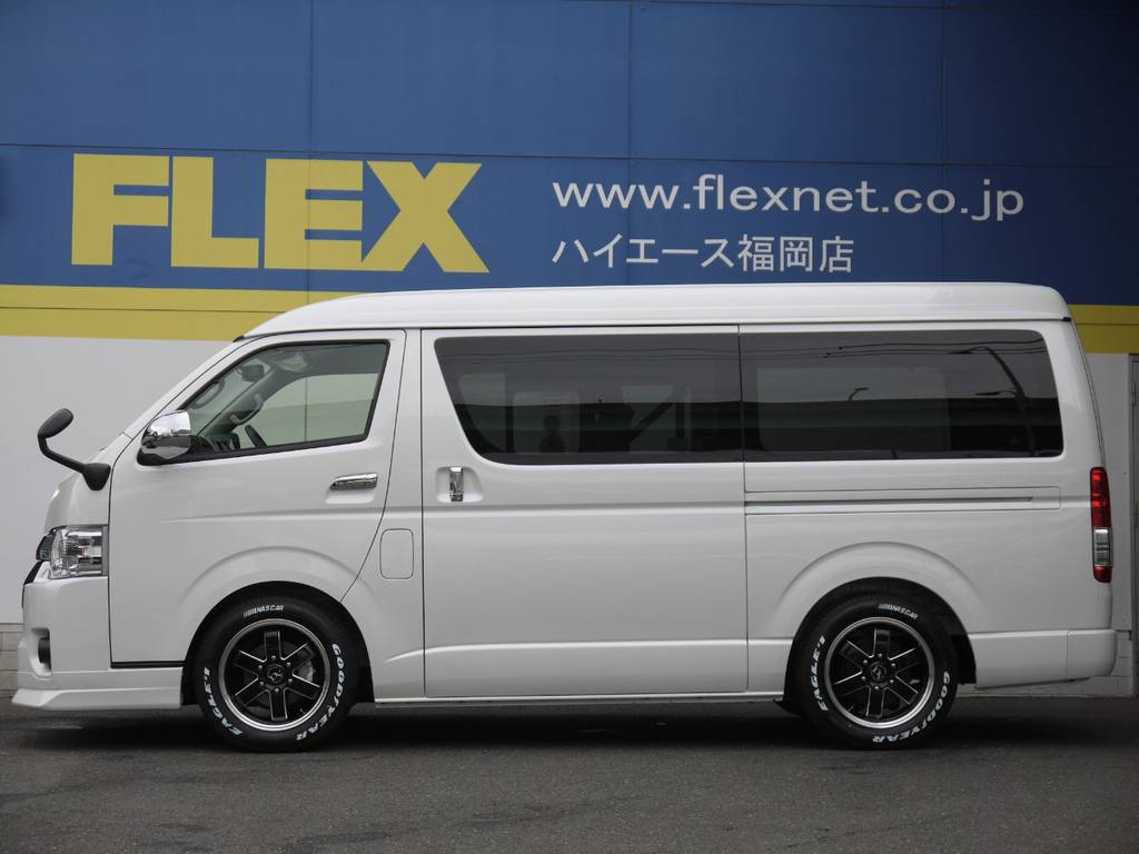 ２インチローダウン施工済み！車高公認取得致しますので継続車検も安心です。高さ変更も可能ですのでお気軽にご相談下さい。