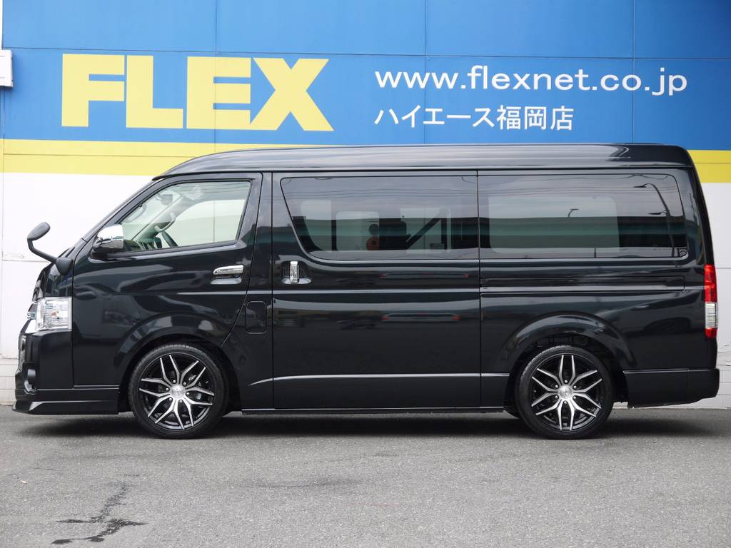 ６５ｍｍローダウン施工済み！高さ公認取得致しますので継続車検も安心です。高さ変更も可能ですのでお気軽にご相談下さい。