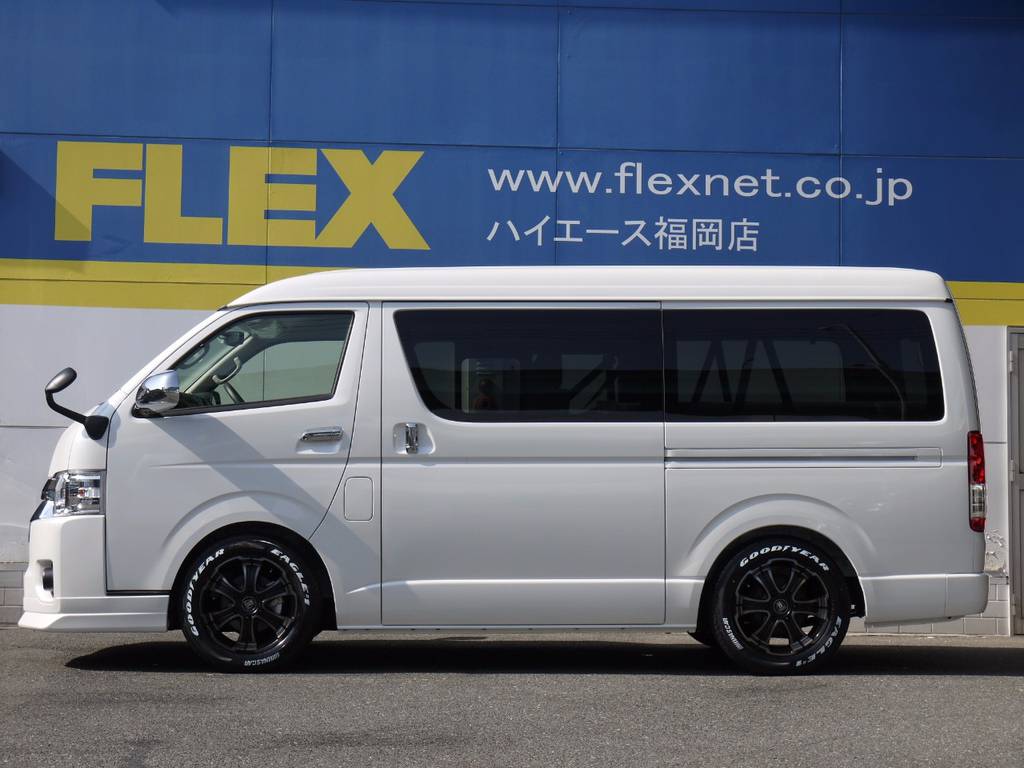 １．５インチローダウン施工済み！車高公認取得致しますので継続車検も安心です。高さ変更も可能ですのでお気軽にご相談下さい。