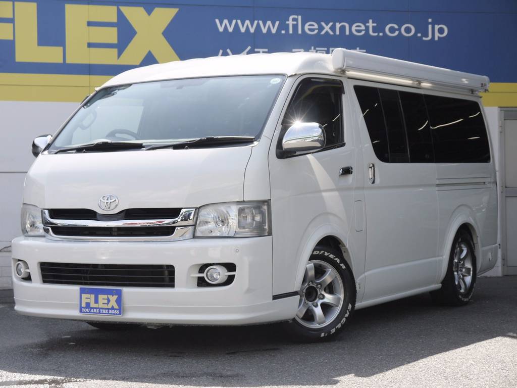 ２型ワイドＳＧＬ３０００ディーゼルターボ２ＷＤ！下取り直販！内外装カスタム多数！アウトドアや車中泊にもおすすめの１台！