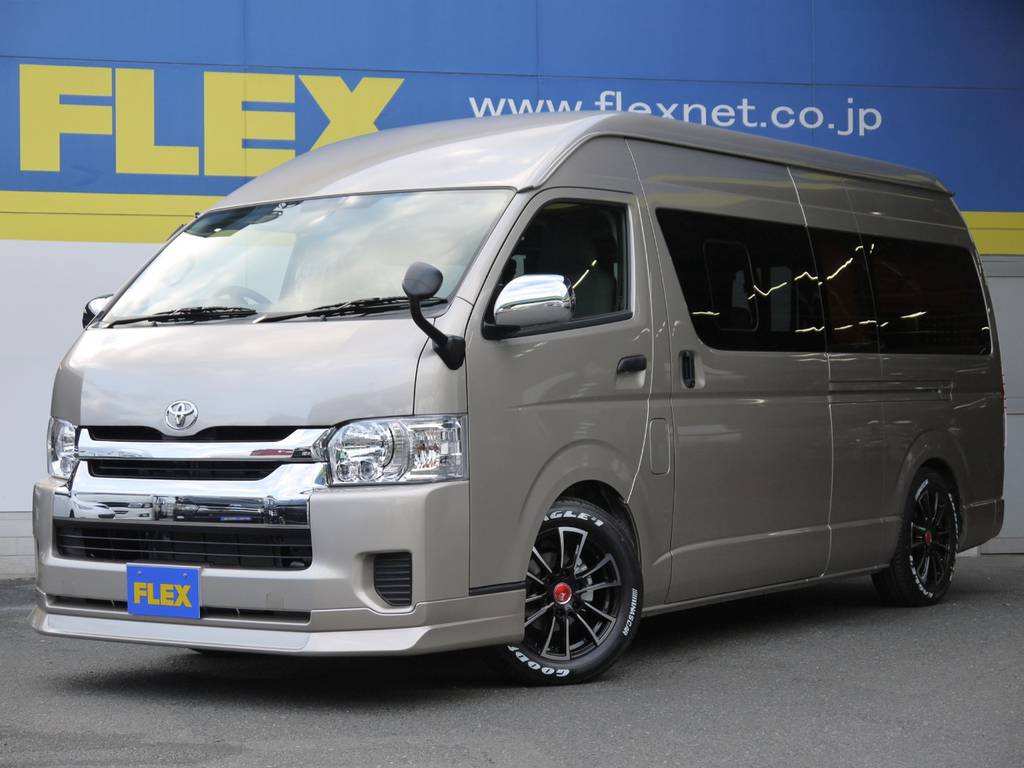 ☆未登録新車☆ハイエースＤＸ－ＧＬパッケージＳロングＨＲ３．０ＤＴ２ＷＤ！カタログには乗っていない【特設ゴールド】