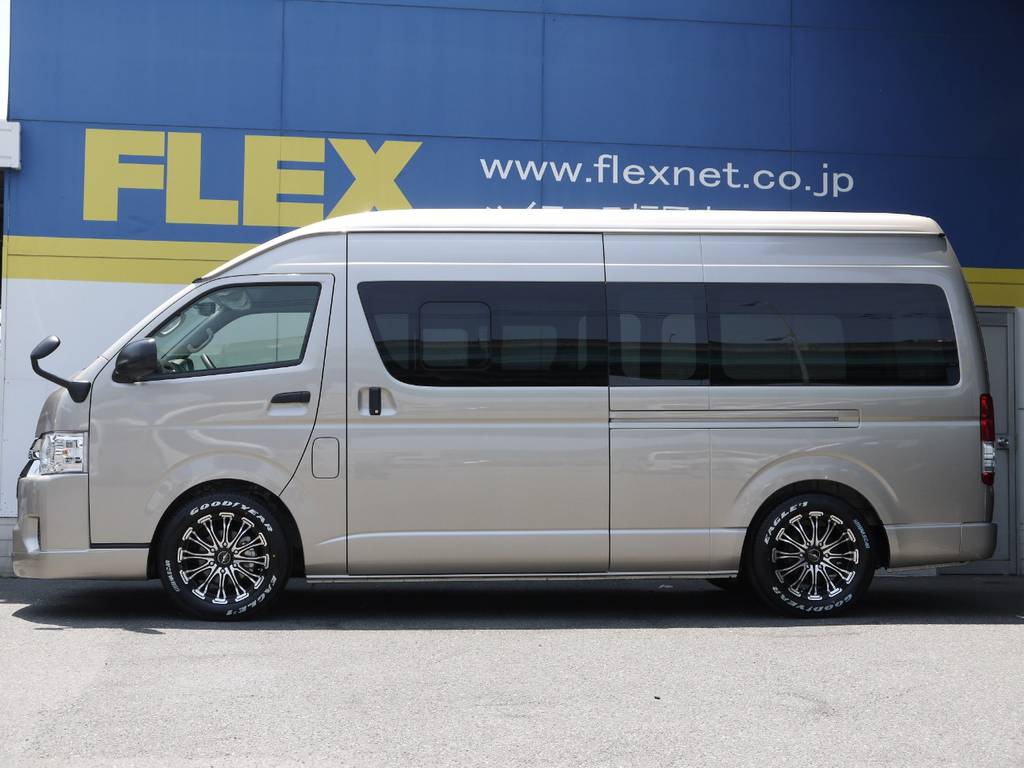 ５０ミリローダウン施工済み！車高公認取得致しますので継続車検も安心です！高さ変更も可能ですのでお気軽にご相談下さい。