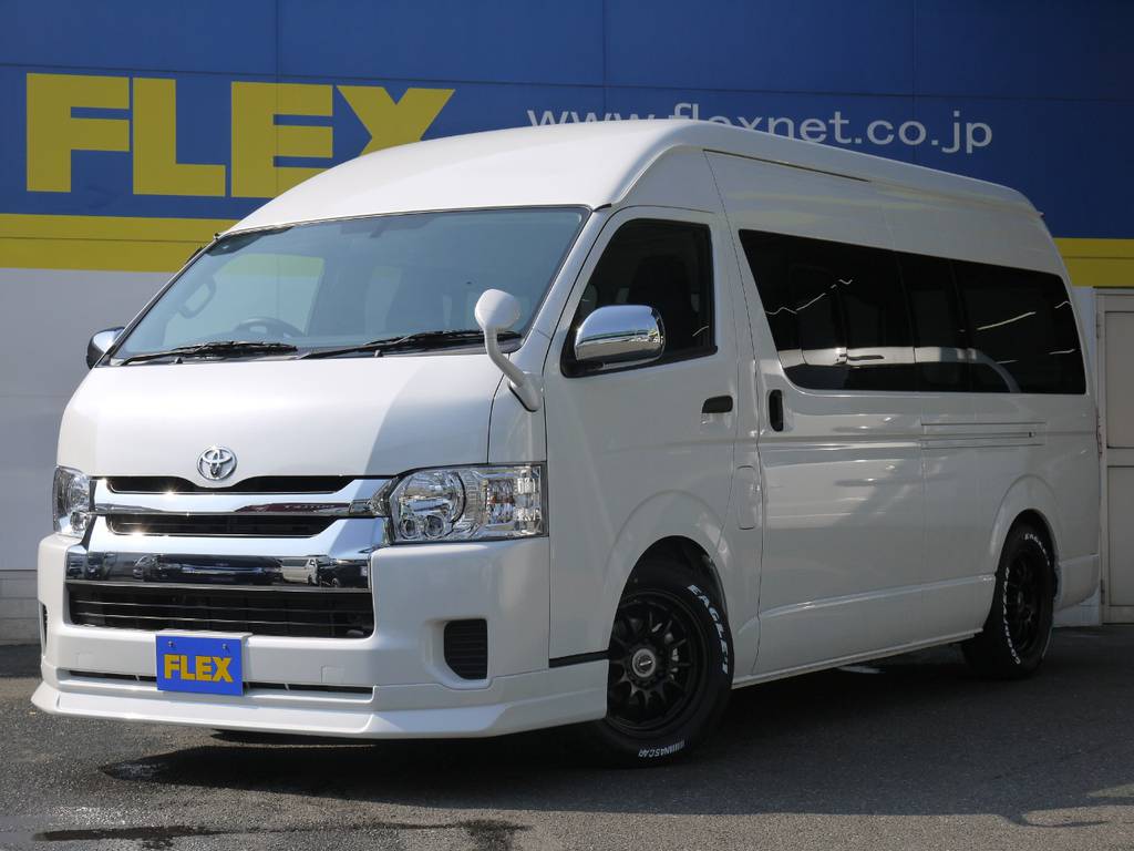☆未登録新車☆ハイエースＶ　ＤＸ－ＧＬパッケージＳロングＨＲ３０００ＤＴ２ＷＤ！カタログには載っていない【特設パール】