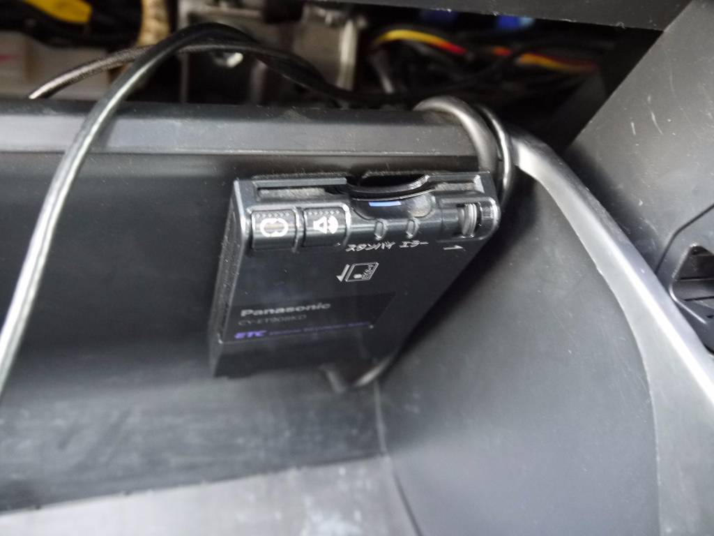 ＥＴＣも完備！４ナンバーの場合、普通乗用車と同様にＥＴＣ割引がうけられます。
