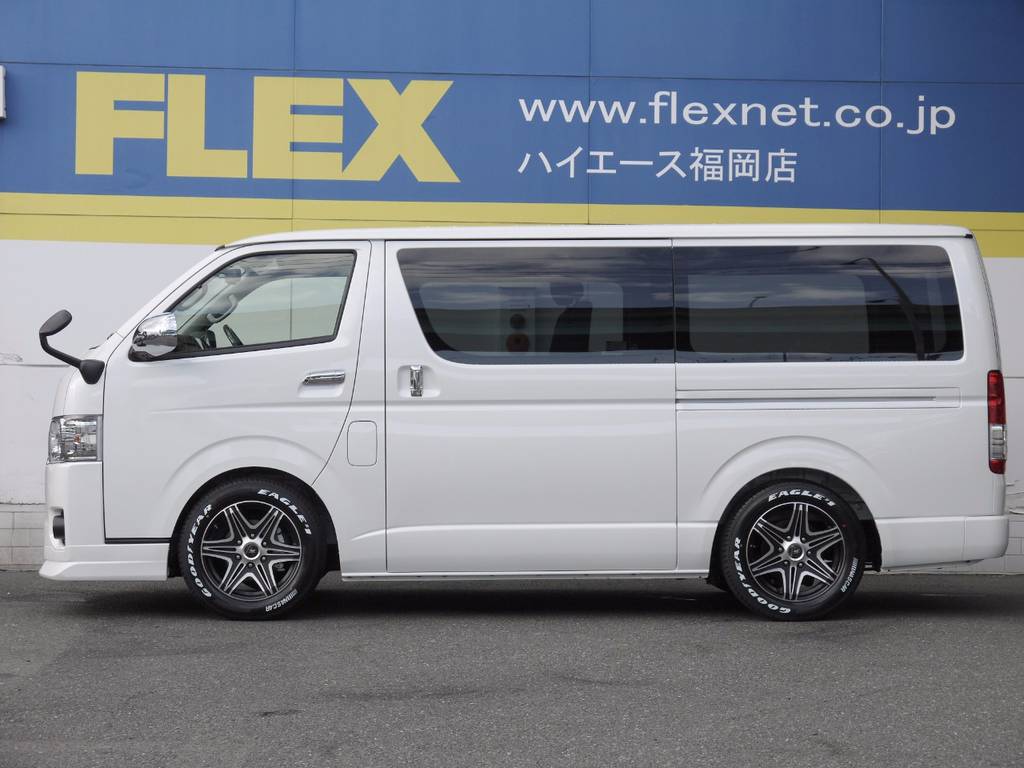 １，５インチローダウン施工済み！車高公認取得致しますので継続車検も安心です。高さ変更も可能ですのでお気軽にご相談下さい。