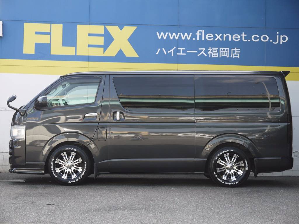 ５０ミリローダウン施工済み！車高公認取得致しますので継続車検も安心です。高さ変更も可能ですのでお気軽にご相談下さい。