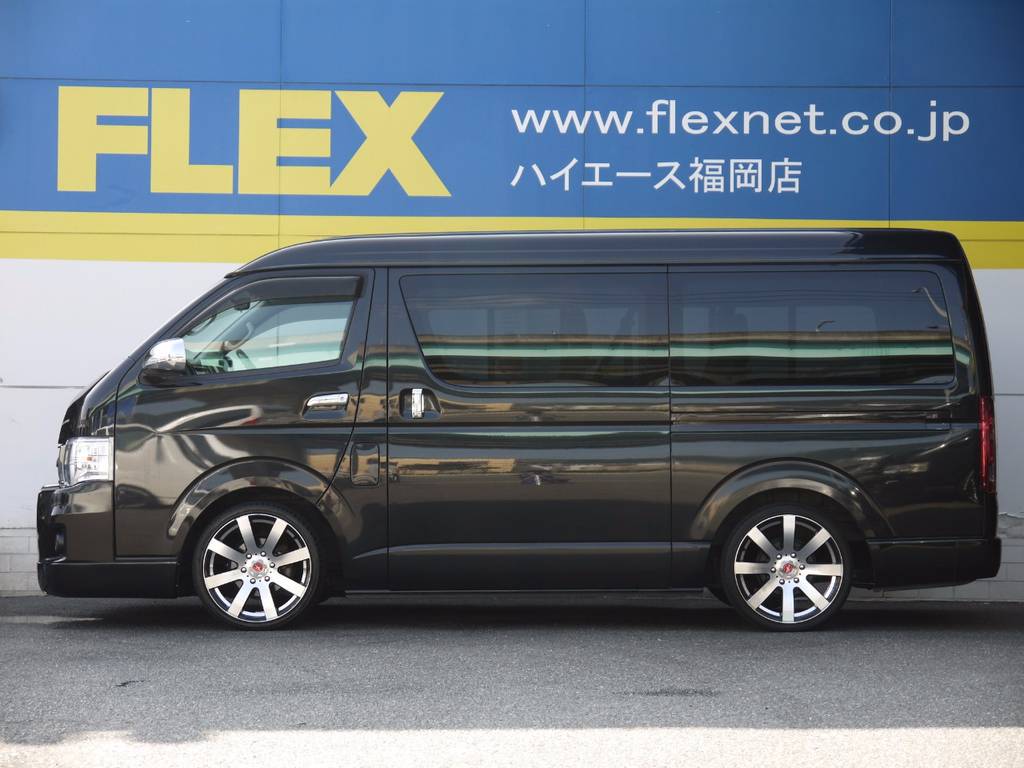 ５０ｍｍローダウン！高さ公認取得致しますので継続車検も安心です。高さ変更も可能ですのでお気軽にご相談下さい。
