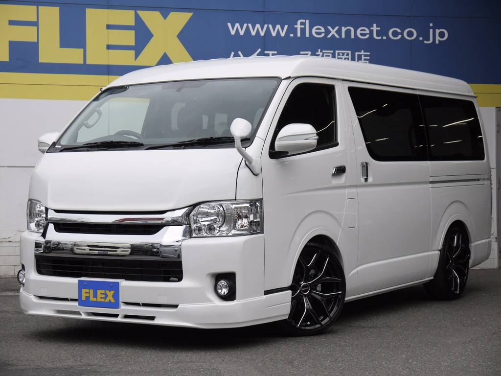 未登録新車ハイエースワゴンＧＬ２７００Ｇ２ＷＤ【ラウンジ３α】ＣＯＭＰＬＥＴＥ完成！