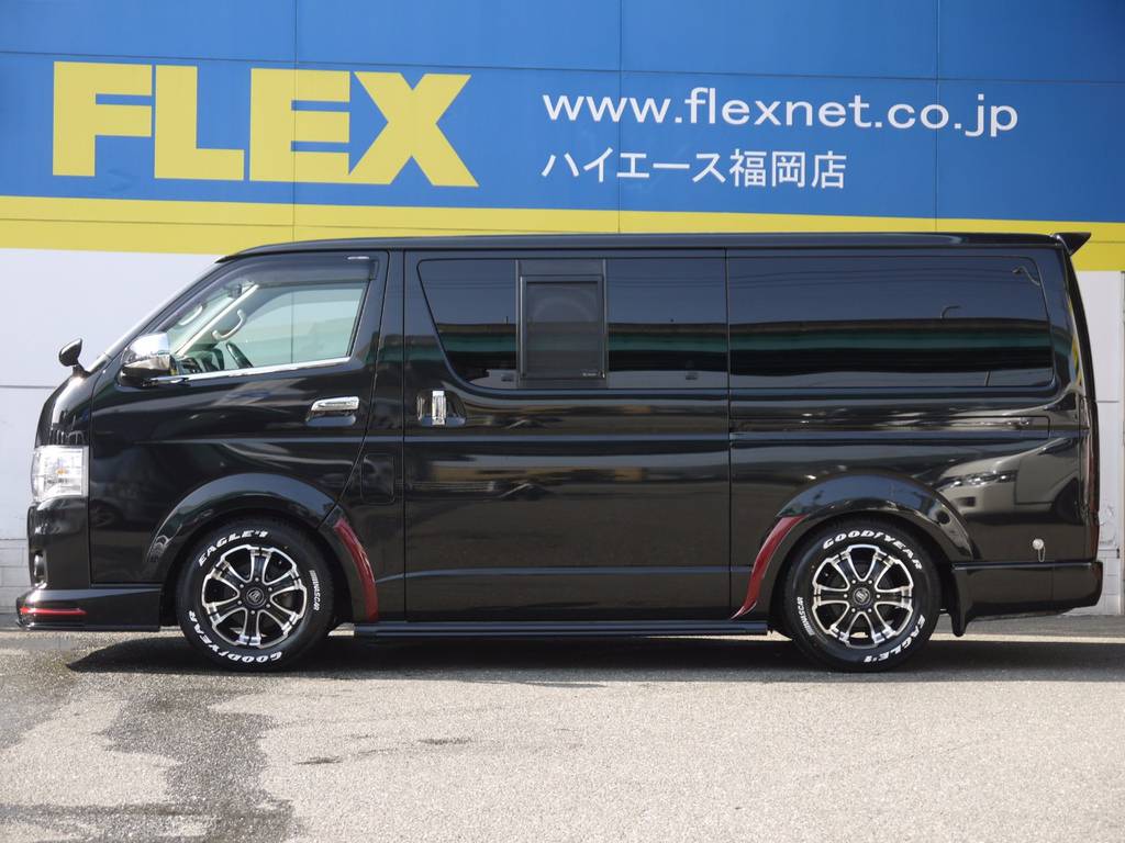 ５０ミリローダウン施工済み！車高公認取得致しますので継続車検も安心です。高さ変更も可能ですのでお気軽にご相談下さい。