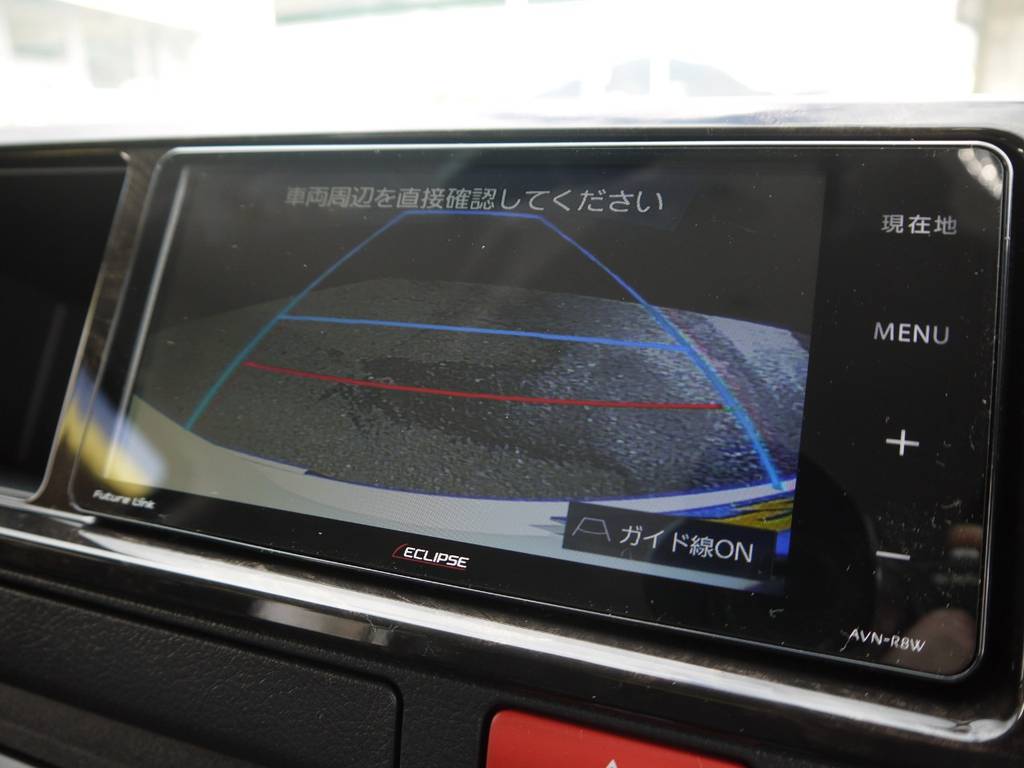バックカメラナビ連動施工済み！