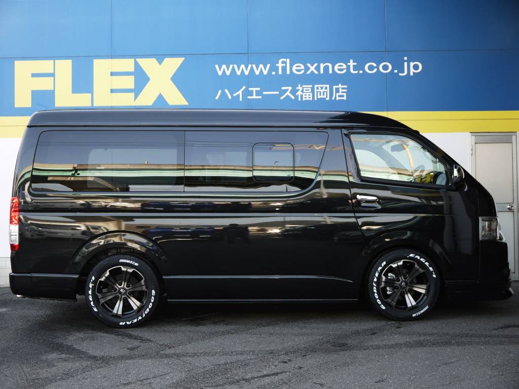 ２インチローダウン施工済み！車高公認取得致しますので継続車検も安心です。高さ変更も可能ですのでお気軽にご相談下さい。