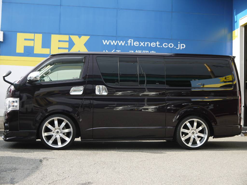 ６５ミリローダウン施工済み！車高公認取得致しますので継続車検も安心です。高さ変更も可能ですのでお気軽にご相談下さい。
