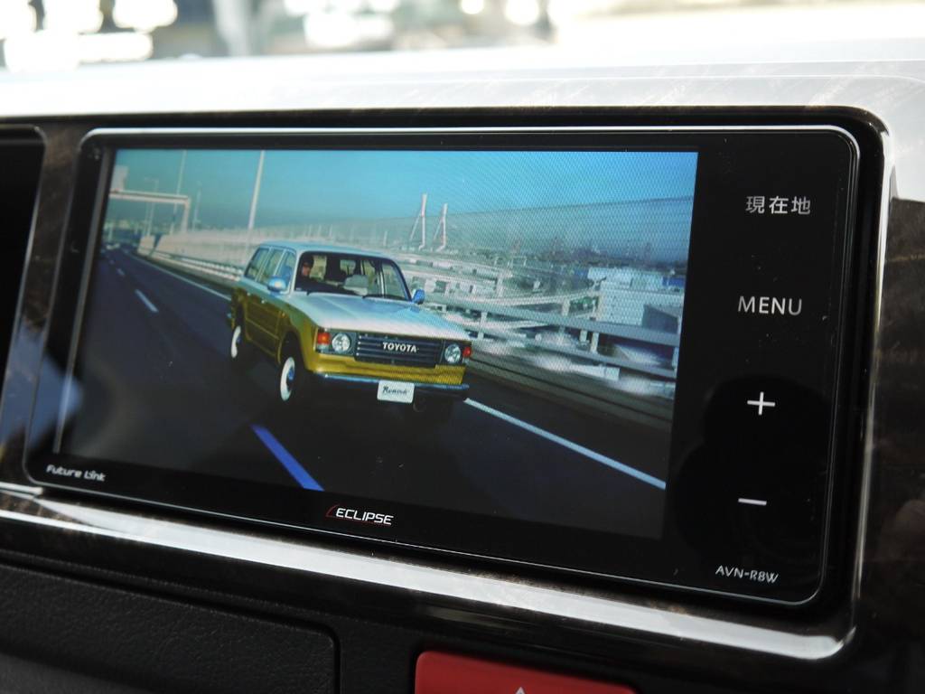 イクリプスＲ８Ｗメモリー地デジナビ！走行中のＴＶ・ＤＶＤ閲覧ＯＫ！