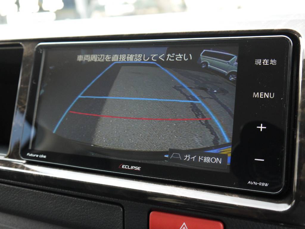 バックカメラナビ連動施工済み！