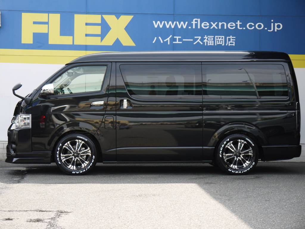 ５０ミリローダウン施工済み！車高公認取得致しますので継続車検も安心です。高さ変更も可能ですのでお気軽にご相談下さい。