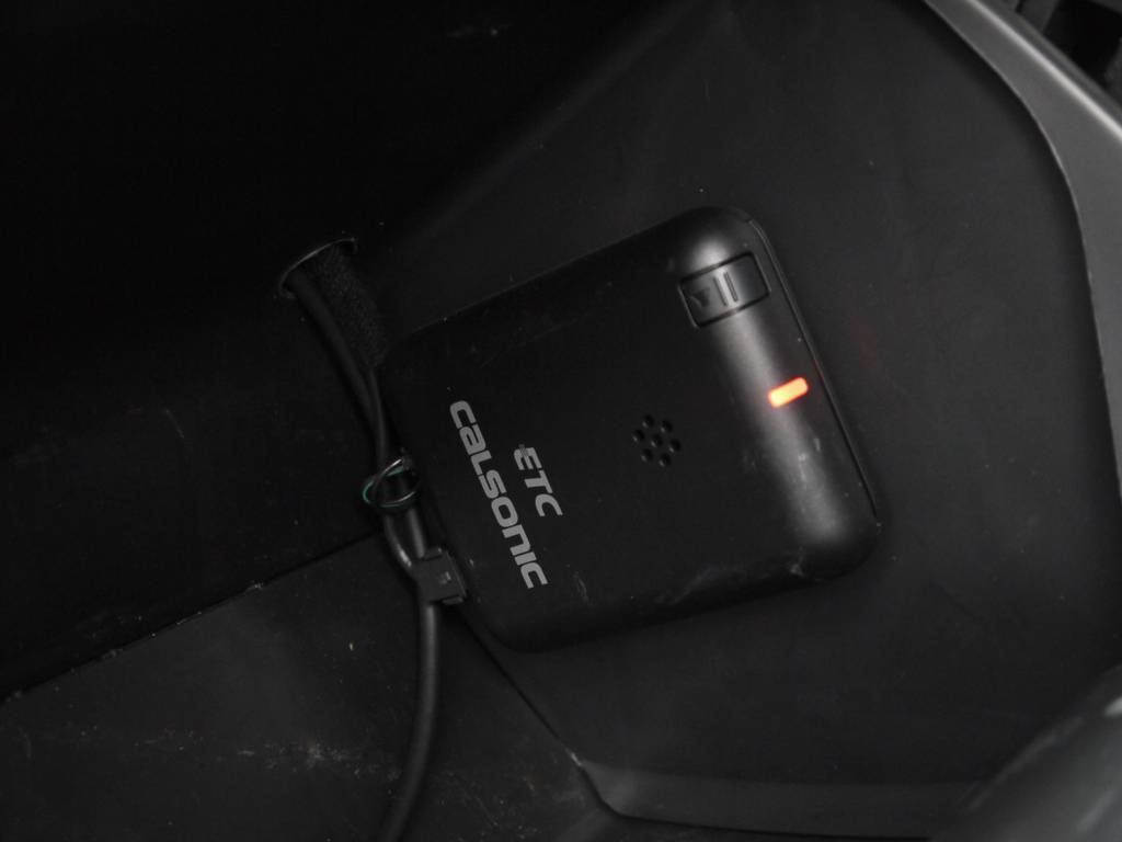ＥＴＣも完備しております。