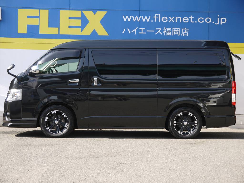 １．５インチローダウン施工済み！高さ変更も可能ですのでお気軽にご相談下さい。