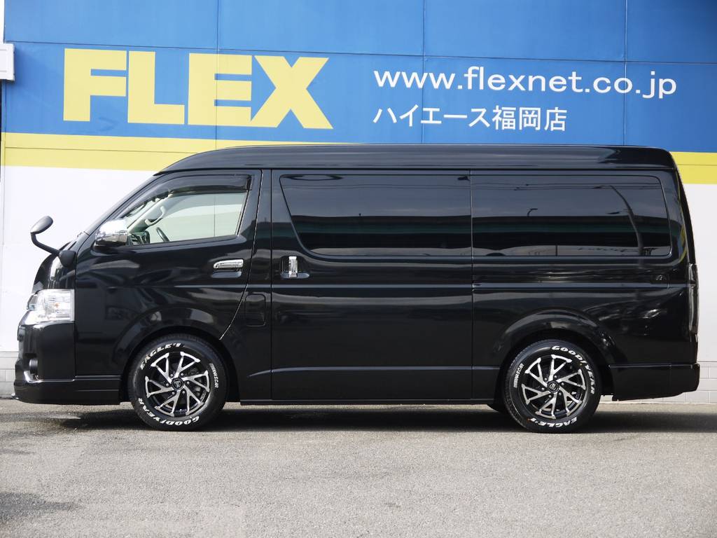 ５０ミリローダウン施工済み！車高公認取得済みですので継続車検も安心です。