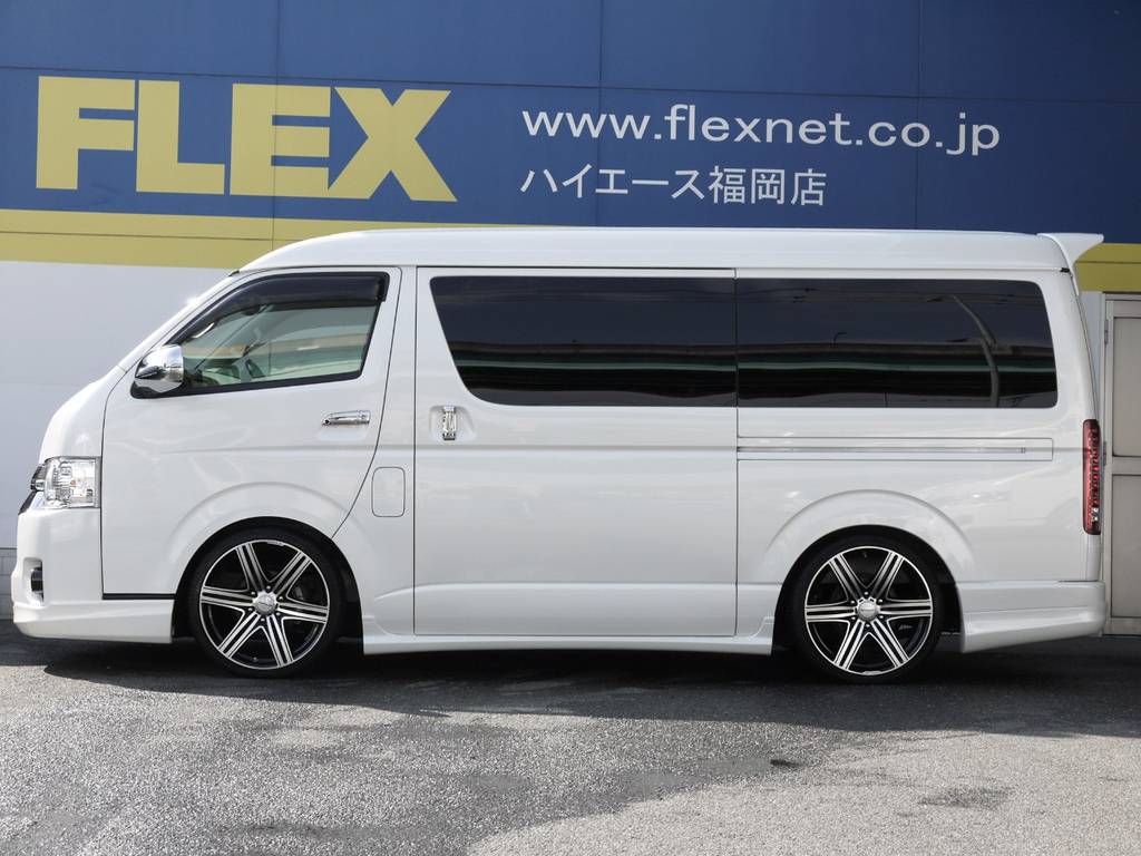 ２．５インチローダウン施工済み！車高公認取得済みですので継続車検も安心です。