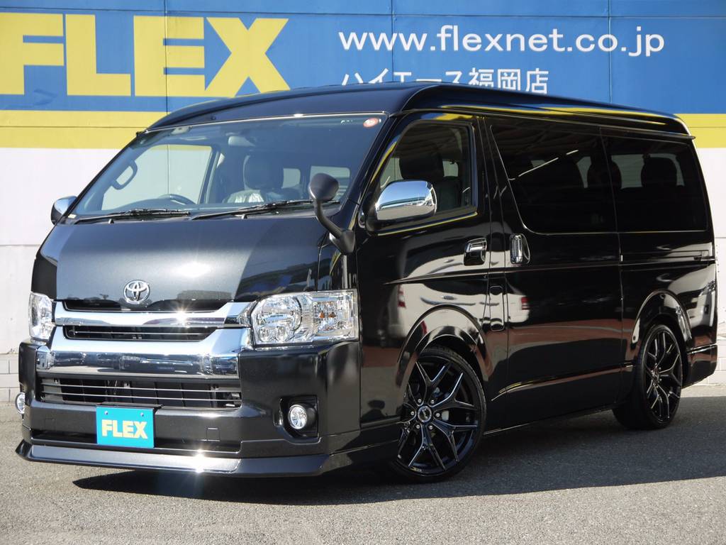 未登録新車ハイエースワゴン【ファインテックツアラー】５ドアワゴン！４キャプテンシート搭載！