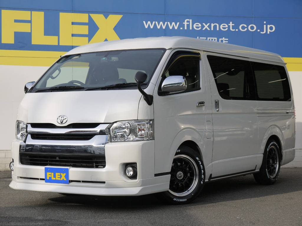 ４型ワイドＳＧＬ３０００ＤＴ２ＷＤ！人気のパール！新車時メーカーオプション多数完備！内外装カスタム済みのお得な１台！