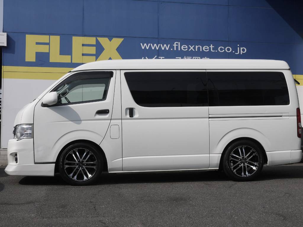 ５０ミリローダウン施工済み！車高公認取得致しますので継続車検も安心です。