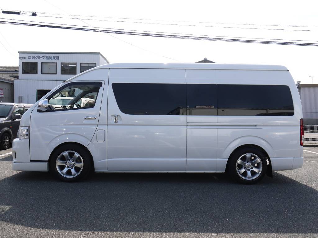 ５０ミリローダウン施工済み！車高公認取得致しますので継続車検も安心です。高さ変更も可能ですのでお気軽にご相談下さい。