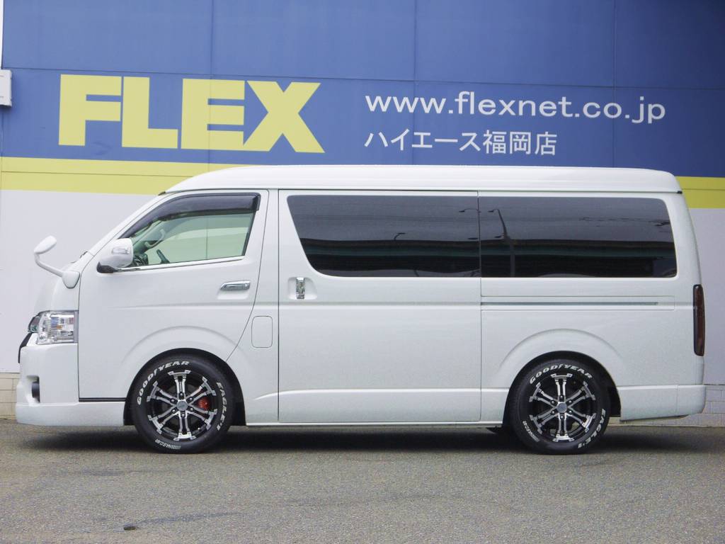 ５０ミリローダウン施工済み！車高公認取得致しますので継続車検も安心です。高さ変更も可能ですのでお気軽にご相談下さい。