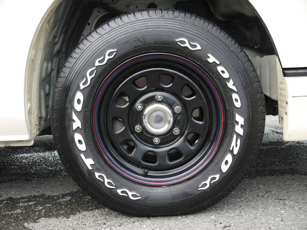 人気のデイトナブラック１５ｉｎｃｈ＆ＴＯＹＯＨ２０タイヤ！