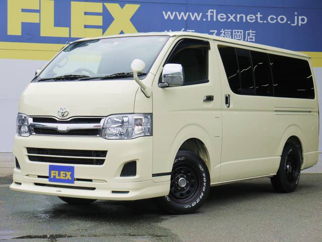 Ｈ２５年式ハイエースＶ　ＤＸ３０００ＤＴ４ＷＤ入庫！外装ＧＬ仕様！使い勝手の良い５ドア！走行５７千キロ！