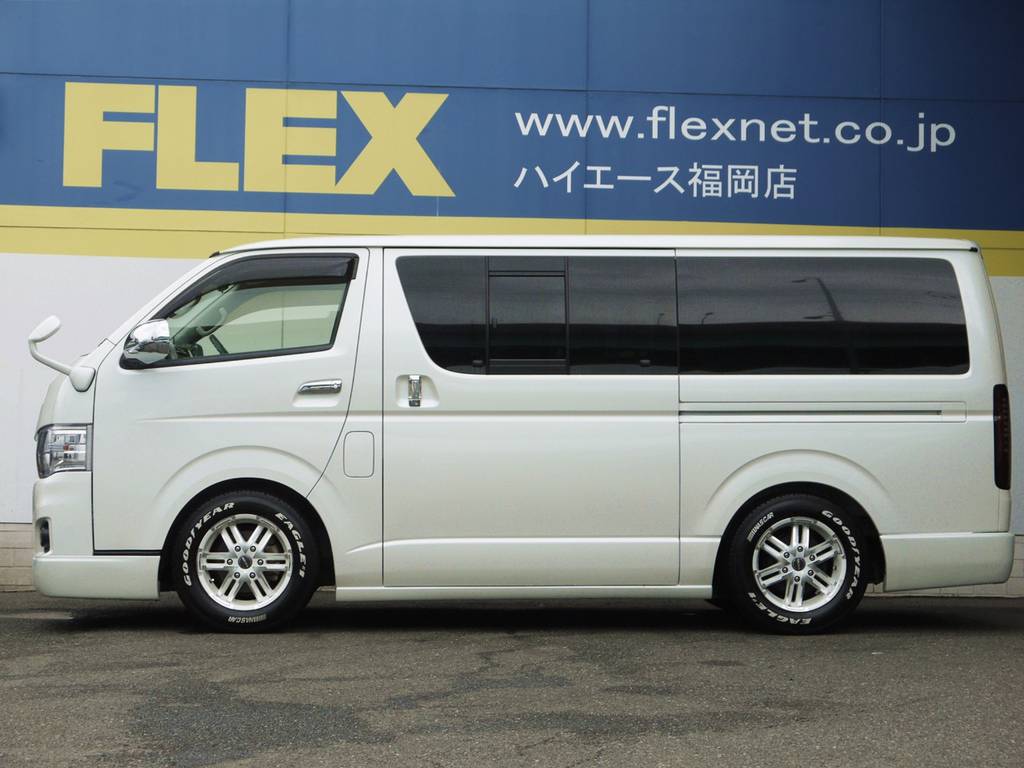 ５０ミリローダウン施工済み！車高公認取得致しますので継続車検も安心です。高さ変更も可能ですのでお気軽にご相談下さい。