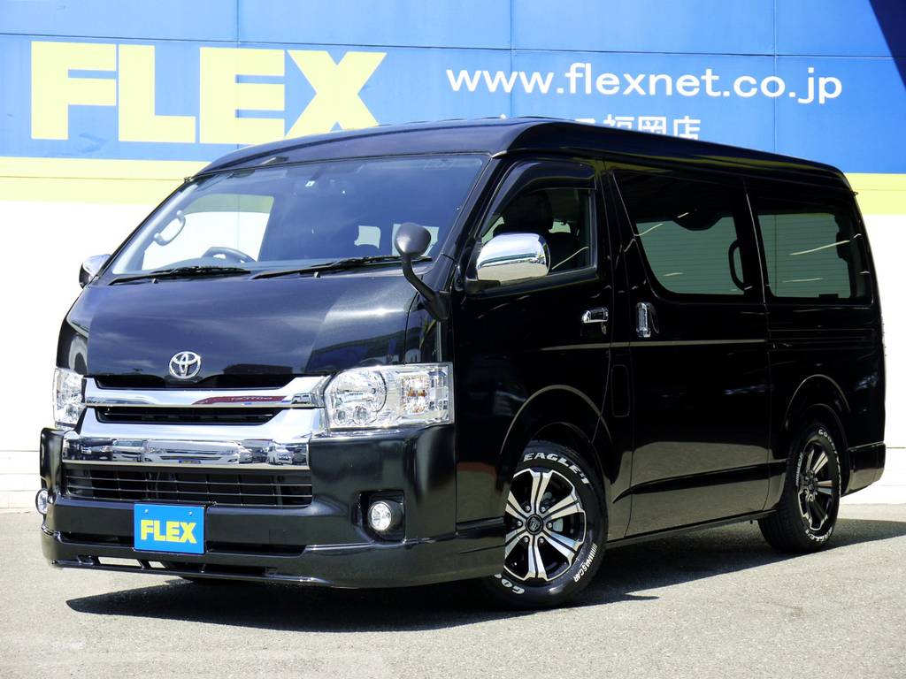 Ｈ２８年式ハイエースワゴンＧＬ２．７Ｇ２ＷＤ！横座り対応モデル【ＦＬＥＸＶｅｒ３．３】入庫！新車時当店製作ワンオーナー車！走行１３千キロ！内外装カスタム多数！