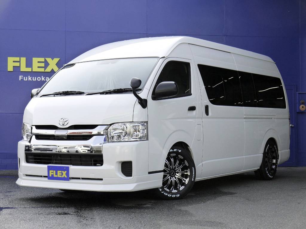 未登録新車ハイエースＤＸ－ＧＬパッケージ２．８ＤＴ２ＷＤ【特設パール】
