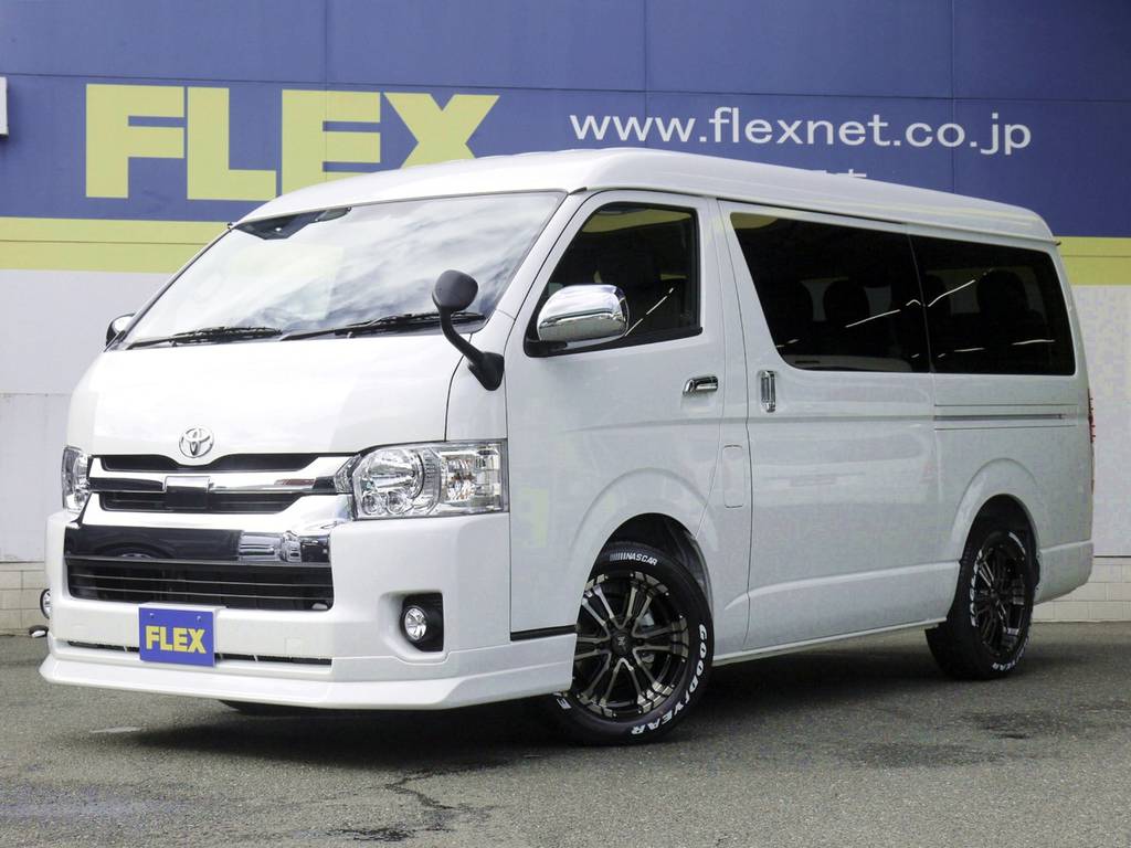 未登録新車ハイエースワゴンＧＬ【ＦＬＥＸ　Ｖｅｒ２】多彩なシートアレンジで多目的に使える人気のシートアレンジ車！