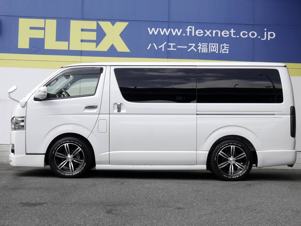 ２インチローダウン施工済み！車高変更も可能ですのでお気軽にご相談下さい。
