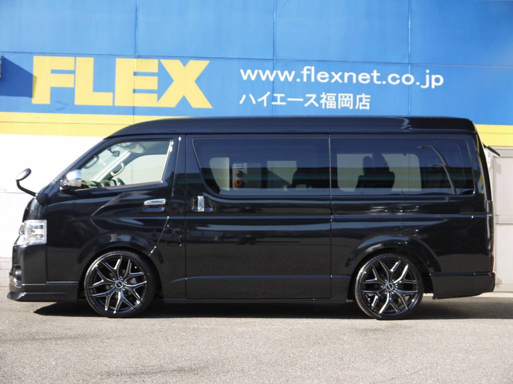 ６５ミリローダウン施工済み!高さ公認取得致しますので車検も安心です。高さ変更もお気軽にご相談下さい。