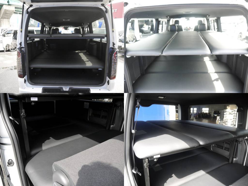 ２段ベッドキット！車室内の空間を有効活用！車中泊も気軽にお楽しみいただけます。