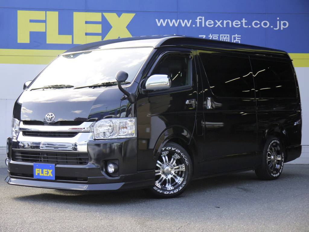 Ｈ２８年式ハイエースワゴンＧＬ２７００Ｇ２ＷＤ！高年式・走行１５千キロ！内外装カスタムも充実！全国納車ＯＫ！