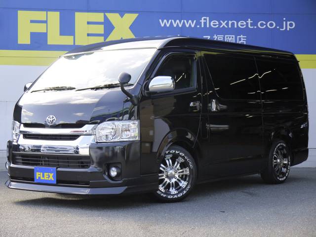 Ｈ２８年式ハイエースワゴンＧＬ２７００Ｇ２ＷＤ！高年式・走行１５千キロ！内外装カスタムも充実！全国納車ＯＫ！
