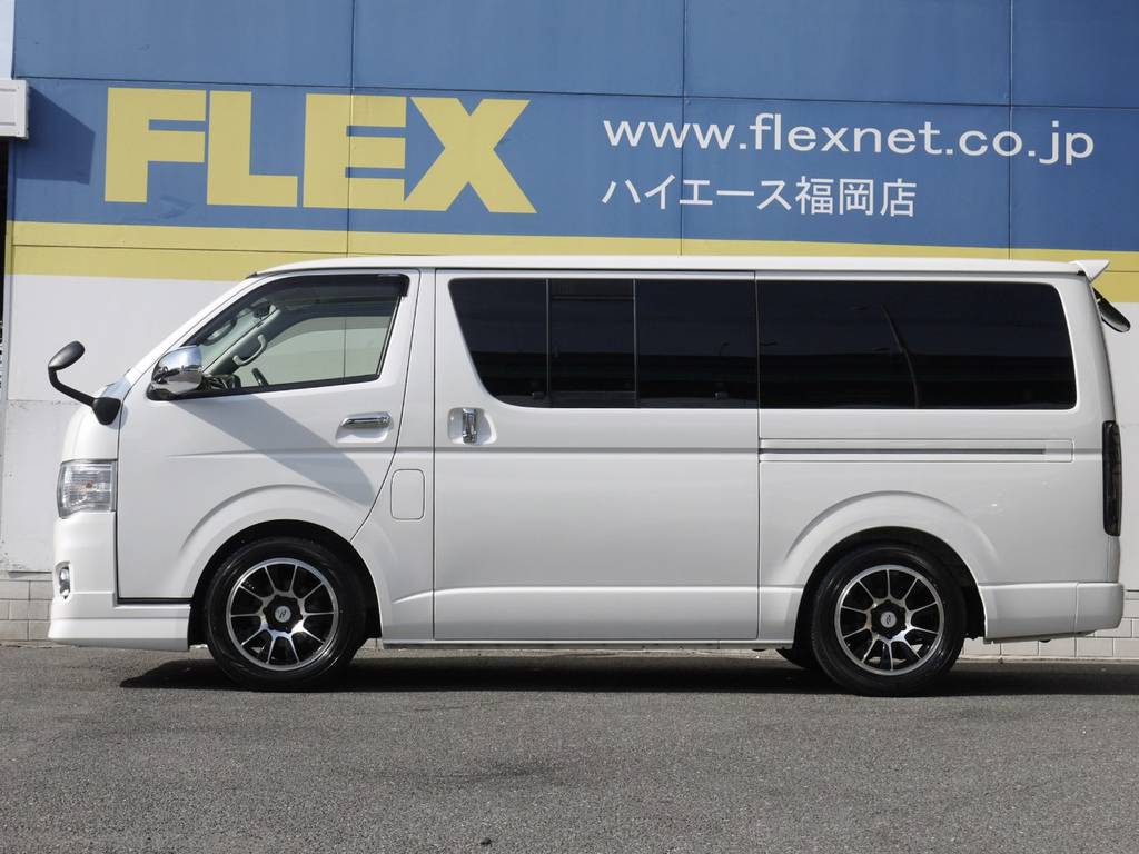 ５０ミリローダウン施工済み！車高公認取得致しますので継続車検も安心です。