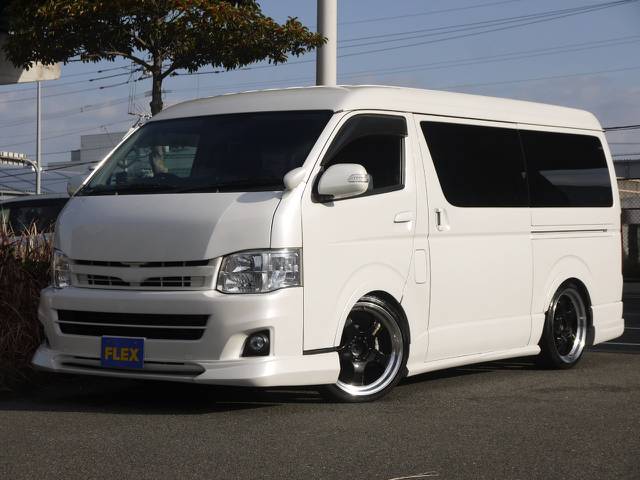 Ｈ２４年式ハイエースワゴンＧＬ２．７Ｇ２ＷＤ【ＴＰＤフルエアロ】内外装フルコンプリート！充実のカスタム内容！