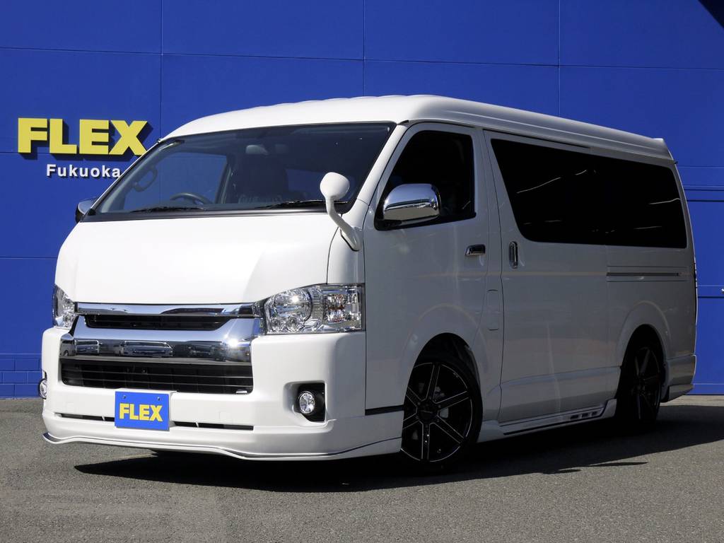 未登録新車ハイエースワゴンファインテックツアラー【４１５ＣＯＢＲＡコンプリート】