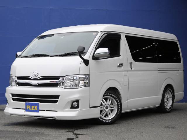 Ｈ２４年式ハイエースワゴンＧＬ２．７Ｇ２ＷＤ【ラウンジＰＫＧ】対座・フルフラットＯＫ！床パネル・テーブル完備！